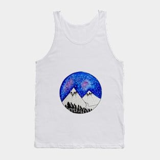 Midnight Circles Tank Top